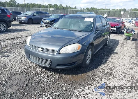 2010 Chevrolet Impala Ls из США, поврежденный, VIN 2G1WA5EK6A1122410